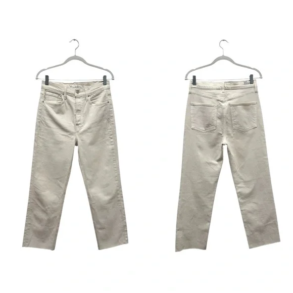 Frank & Eileen MONAGHAN Jeans in Cream, Italian Vintage Denim